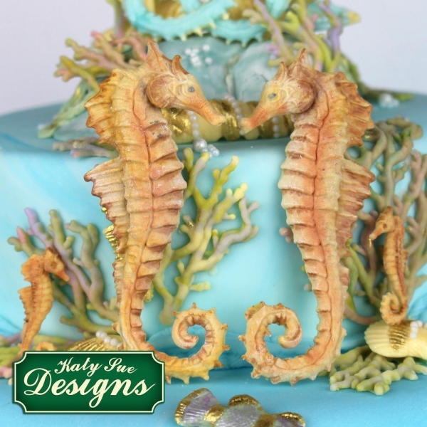 Silicone Mould - Seahorses